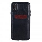 Wholesale iPhone Xr 6.1in Leather Style Credit Card Case (Black)